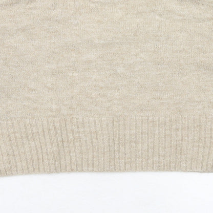 Womens UK Size 8 Topshop Brown Pullover Jumper