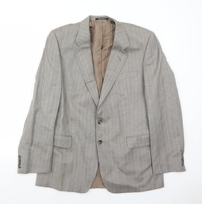 Mens UK Size 42 Marks and Spencer Regular Brown Suit Jacket
