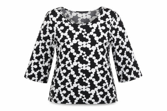 Womens UK Size XS Antthony Black Basic T-Shirt