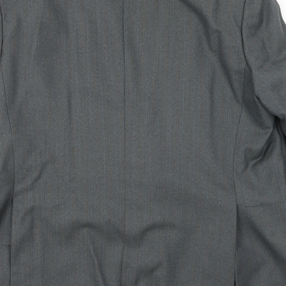 Mens UK Size 46 Wellington Regular Grey Suit Jacket