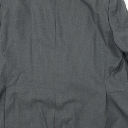 Mens UK Size 46 Wellington Regular Grey Suit Jacket