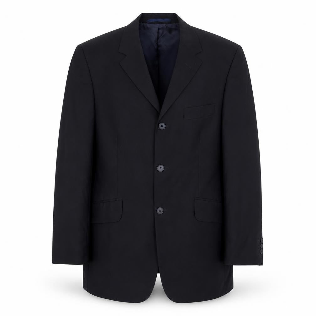 Mens UK Size 38 Karl Jackson Regular Black Suit Jacket