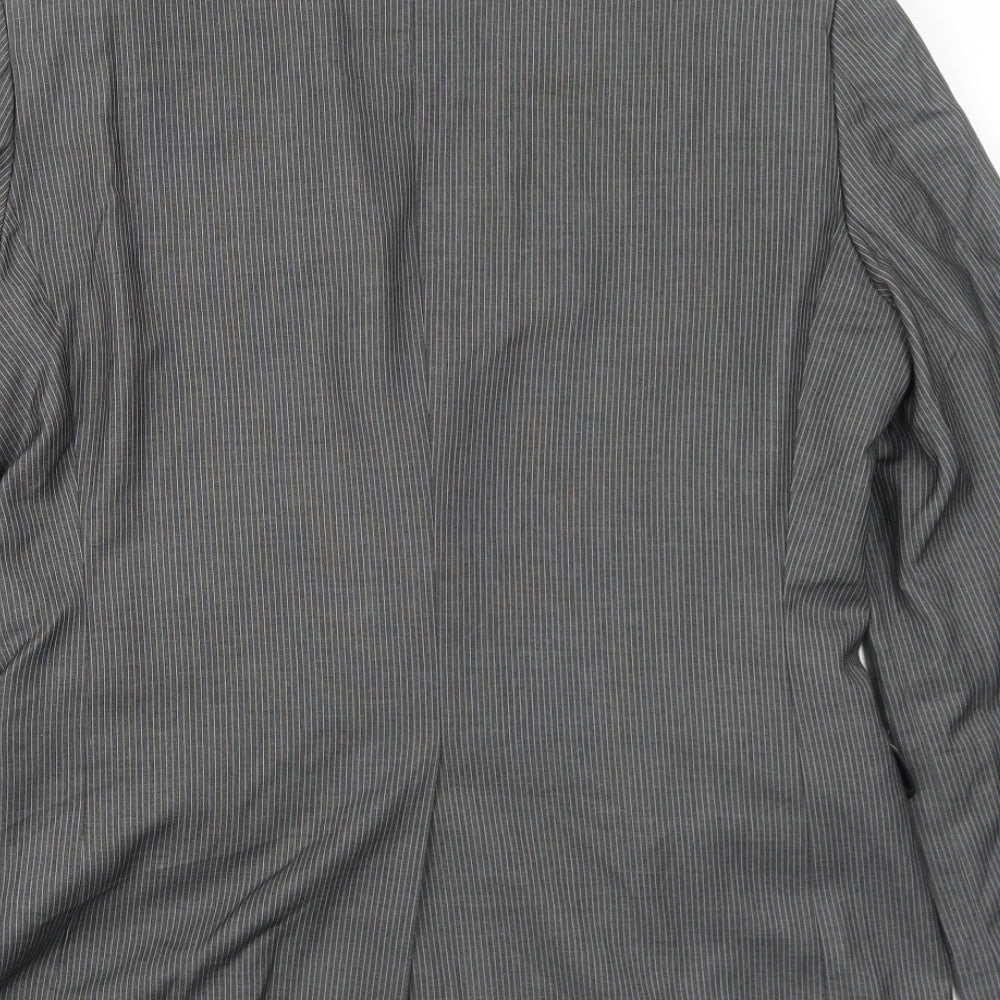 Mens UK Size 40 H&M Regular Grey Suit Jacket