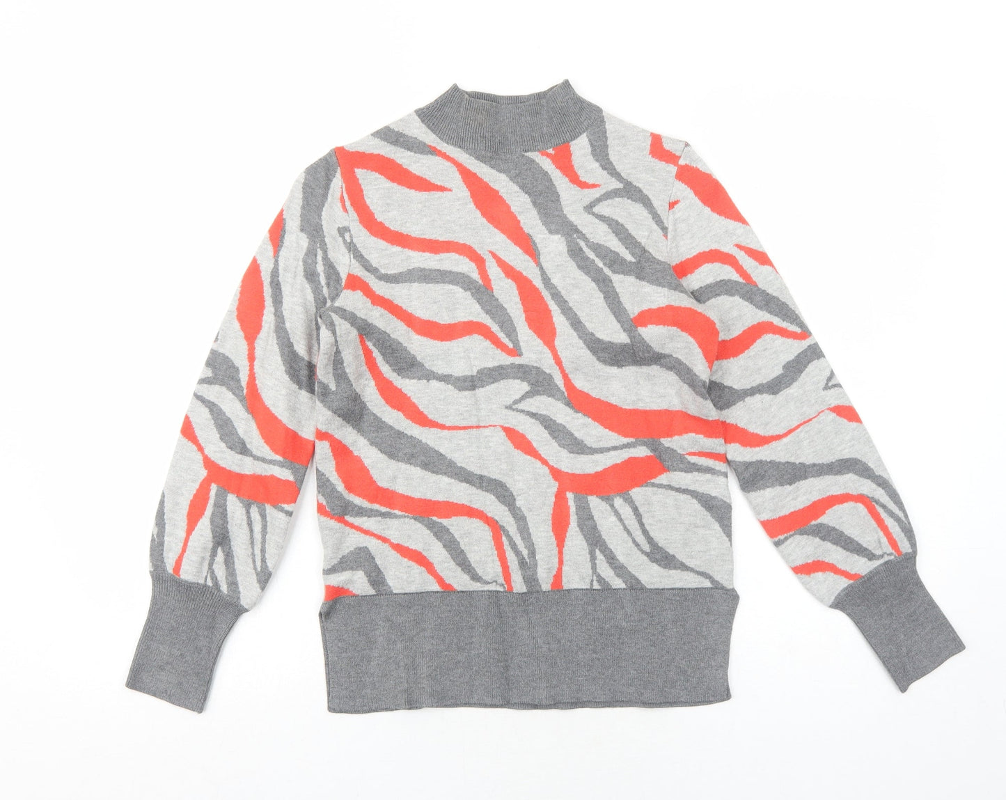 Womens UK Size S Marks and Spencer Grey Pullover Jumper