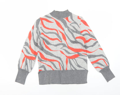 Womens UK Size S Marks and Spencer Grey Pullover Jumper