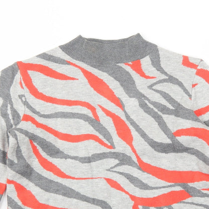 Womens UK Size S Marks and Spencer Grey Pullover Jumper