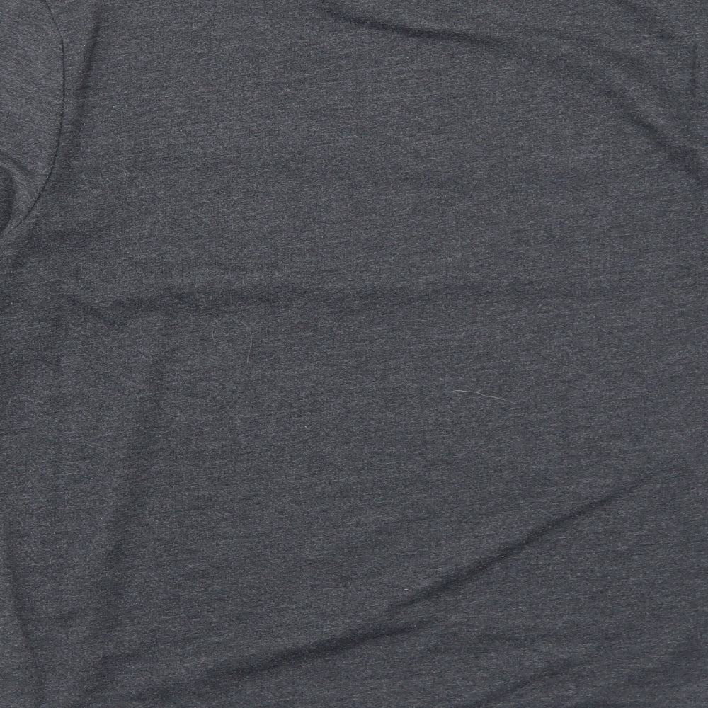 Topman Mens Grey Polyester Pullover Sweatshirt Size S - Music Takes Over