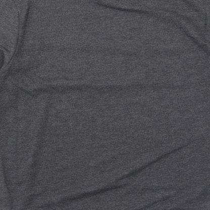 Topman Mens Grey Polyester Pullover Sweatshirt Size S - Music Takes Over