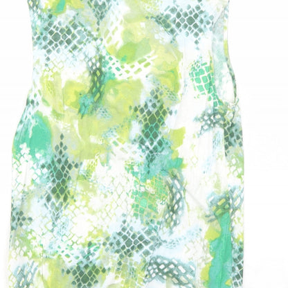Womens UK Size 10 Marks and Spencer Green Basic Tank