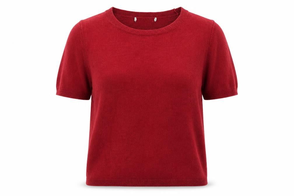 Womens UK Size 12 Marks and Spencer Red Pullover Jumper