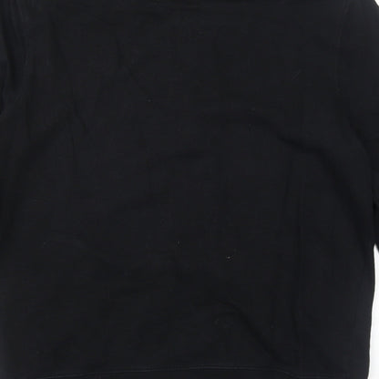 Mens UK Size S ASOS Black Full Zip Sweatshirt