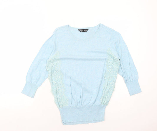 Womens UK Size 12 Dorothy Perkins Blue Pullover Jumper