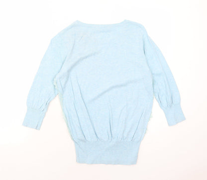 Womens UK Size 12 Dorothy Perkins Blue Pullover Jumper