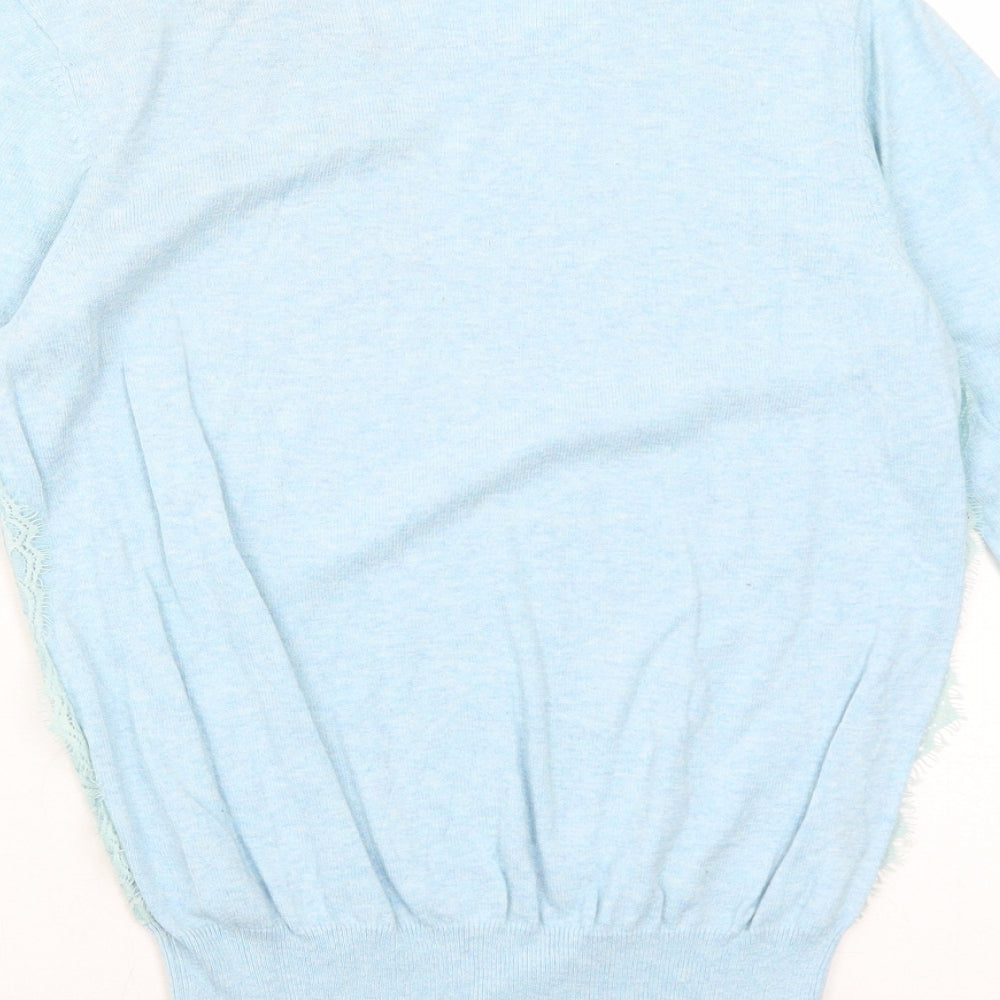 Womens UK Size 12 Dorothy Perkins Blue Pullover Jumper