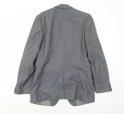 Mens UK Size 38 James Barry Regular Grey Suit Jacket