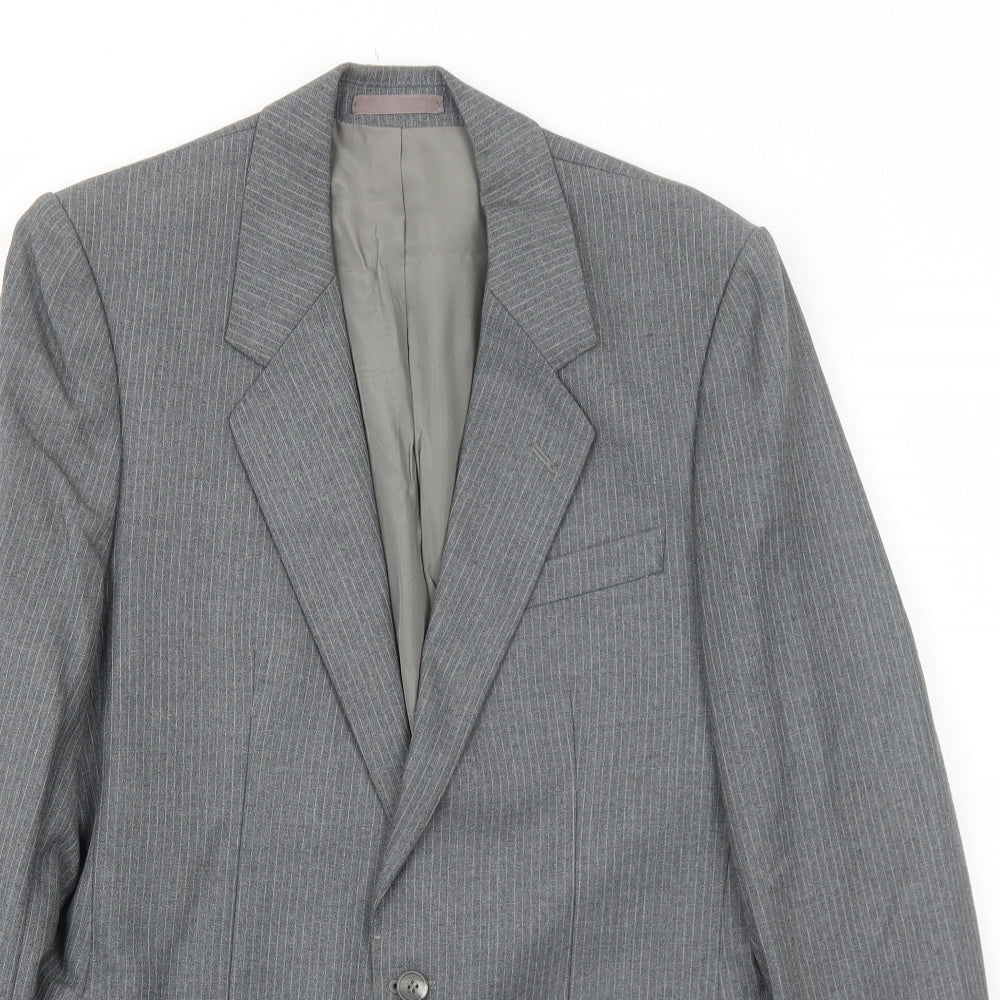 Mens UK Size 38 James Barry Regular Grey Suit Jacket