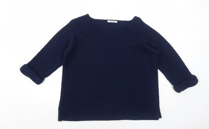 Womens UK Size L Simply Stock Shop Blue Pullover Jumper