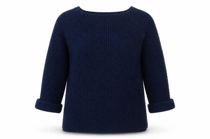 Womens UK Size L Simply Stock Shop Blue Pullover Jumper