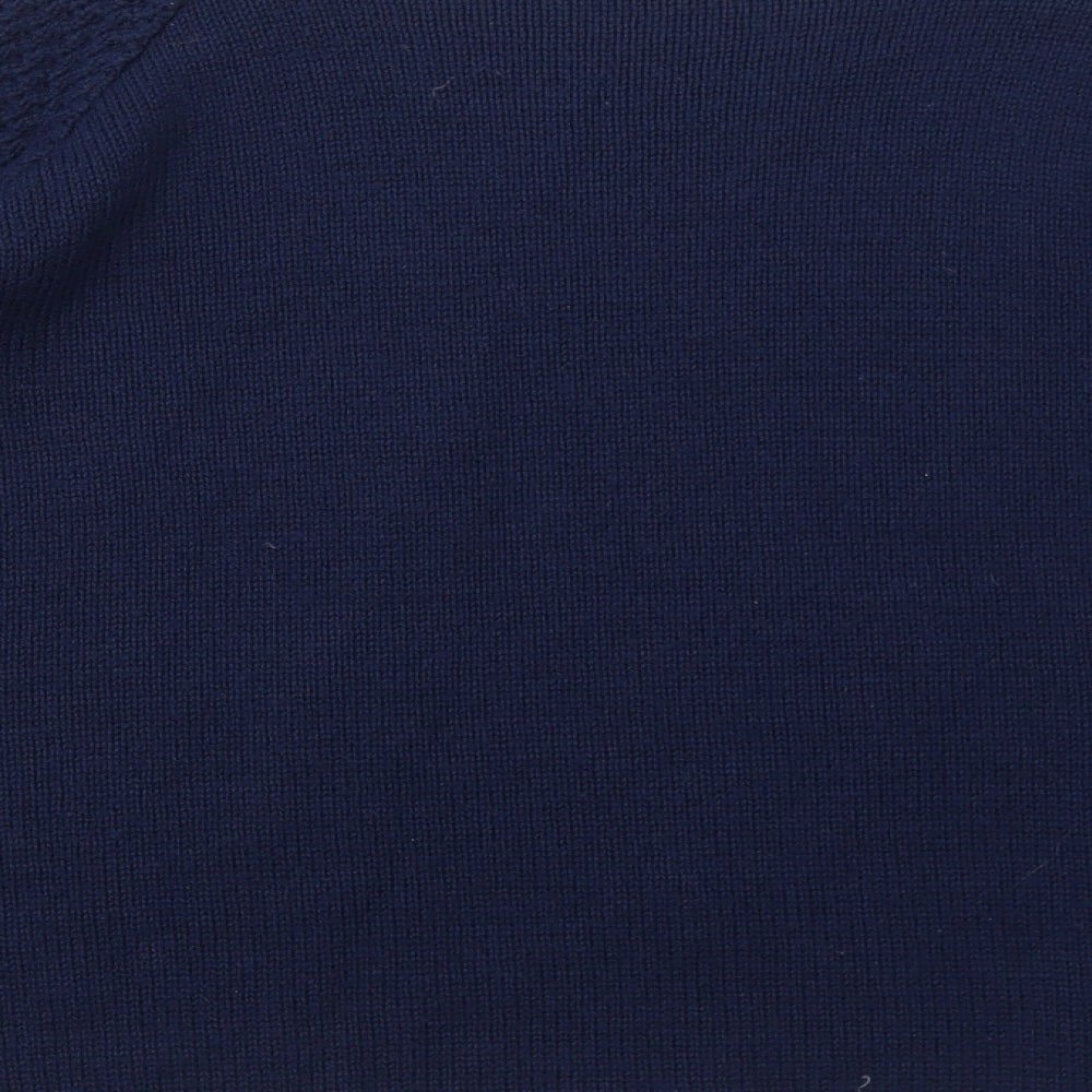 Womens UK Size L Simply Stock Shop Blue Pullover Jumper