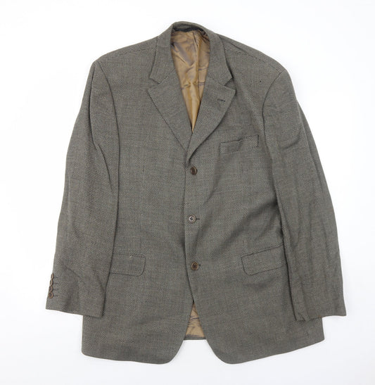 Mens UK Size 44 Marks and Spencer Regular Grey Suit Jacket
