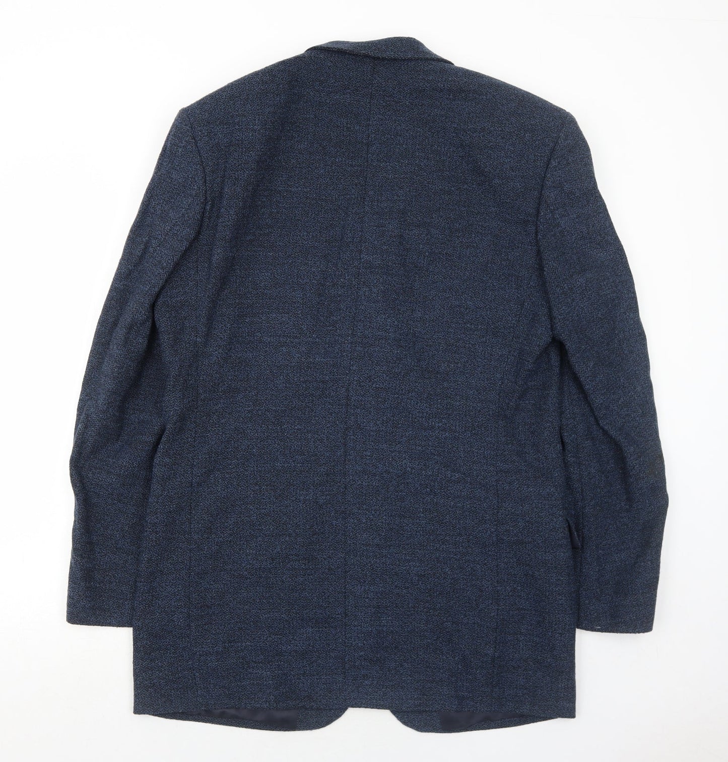 Beatties Mens Blue Wool Jacket Blazer Size 40 Regular