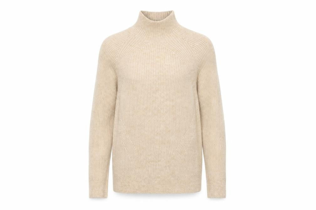 Womens UK Size 6 Topshop Beige Pullover Jumper