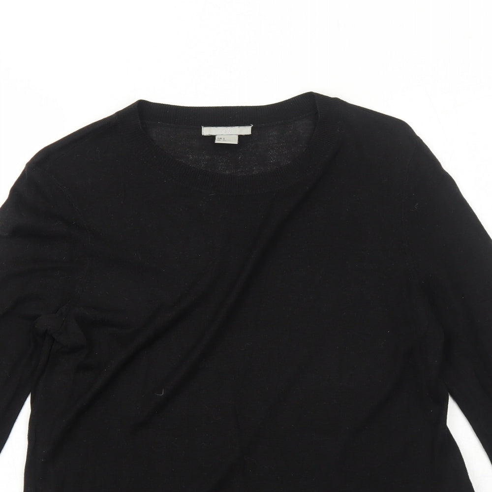 Womens UK Size S H&M Black Pullover Jumper