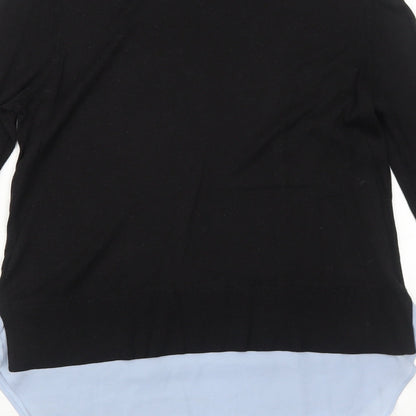 Womens UK Size S H&M Black Pullover Jumper