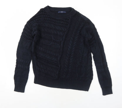 Womens UK Size M NEXT Blue Pullover Jumper