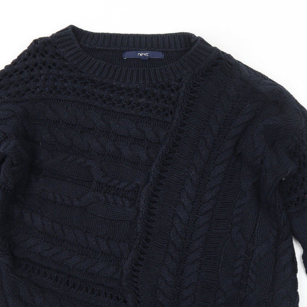 Womens UK Size M NEXT Blue Pullover Jumper