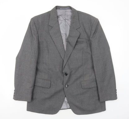 Mens UK Size 42 Greenwoods Regular Grey Suit Jacket