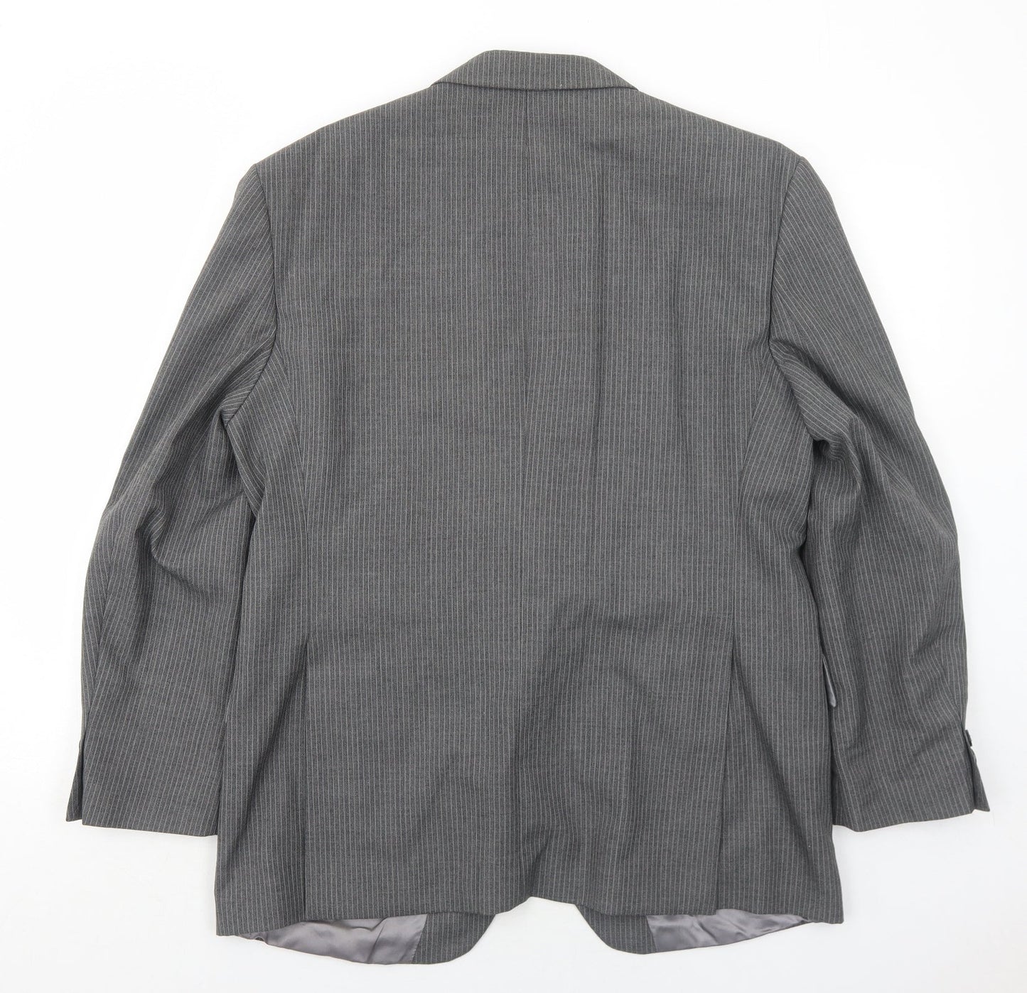 Mens UK Size 42 Greenwoods Regular Grey Suit Jacket
