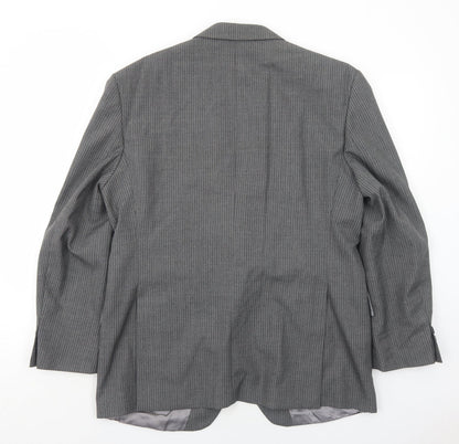 Mens UK Size 42 Greenwoods Regular Grey Suit Jacket