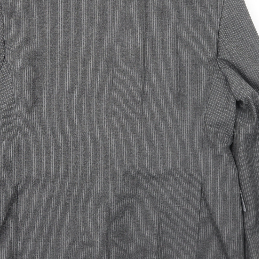 Mens UK Size 42 Greenwoods Regular Grey Suit Jacket