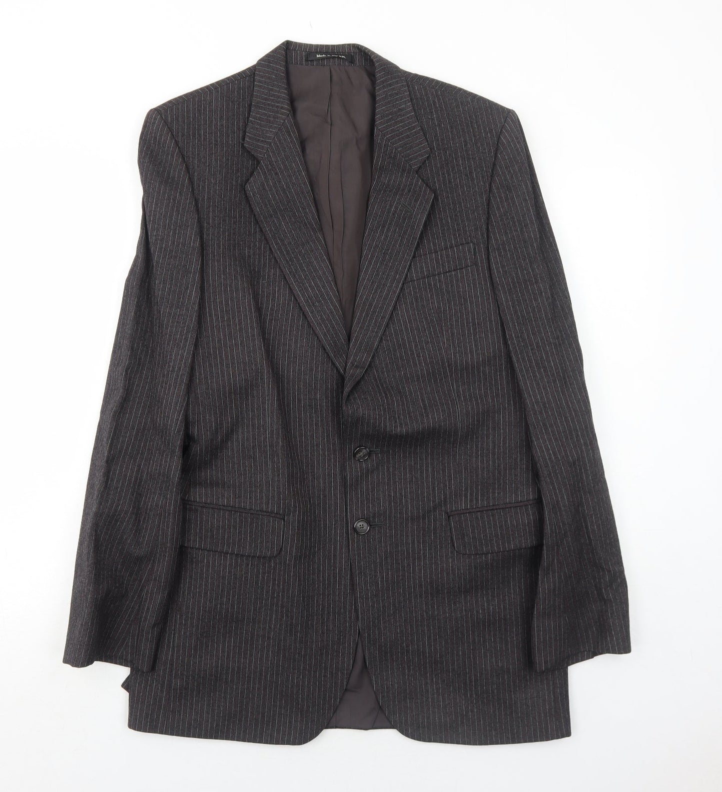 Mens UK Size 38 Marks and Spencer Regular Grey Suit Jacket