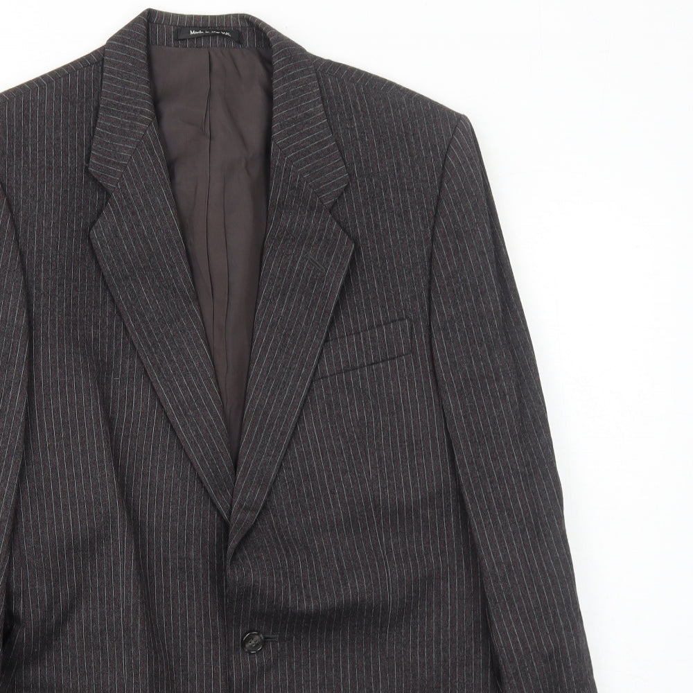 Mens UK Size 38 Marks and Spencer Regular Grey Suit Jacket