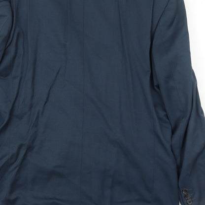 Mens UK Size 38 Skopes Regular Blue Suit Jacket