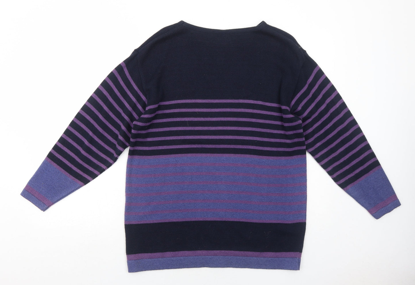 Womens UK Size S OPUS Purple Pullover Jumper
