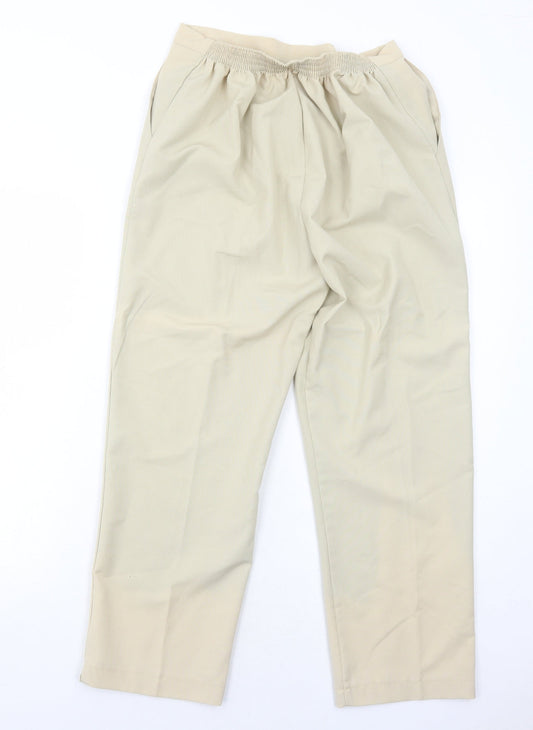 Womens UK Size 16 ARISTA Regular Fit  Beige Trousers