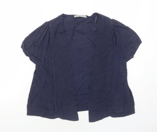 Womens UK Size 12 Marks and Spencer Blue Cardigan Jumper