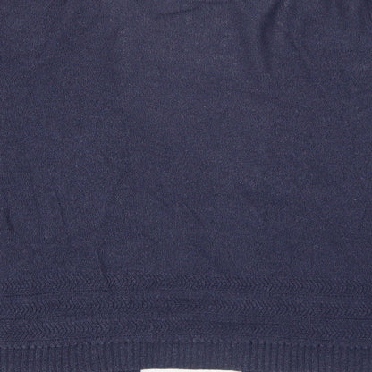 Womens UK Size 12 Marks and Spencer Blue Cardigan Jumper