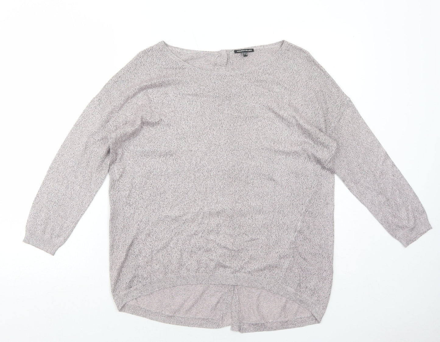 Womens UK Size 10 Warehouse Pink Pullover Jumper