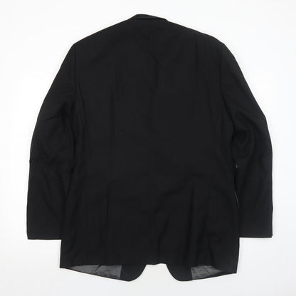 Mens UK Size 40 Fraser Regular Black Suit Jacket