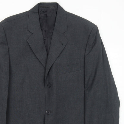 Mens UK Size 38 NEXT Regular Grey Suit Jacket