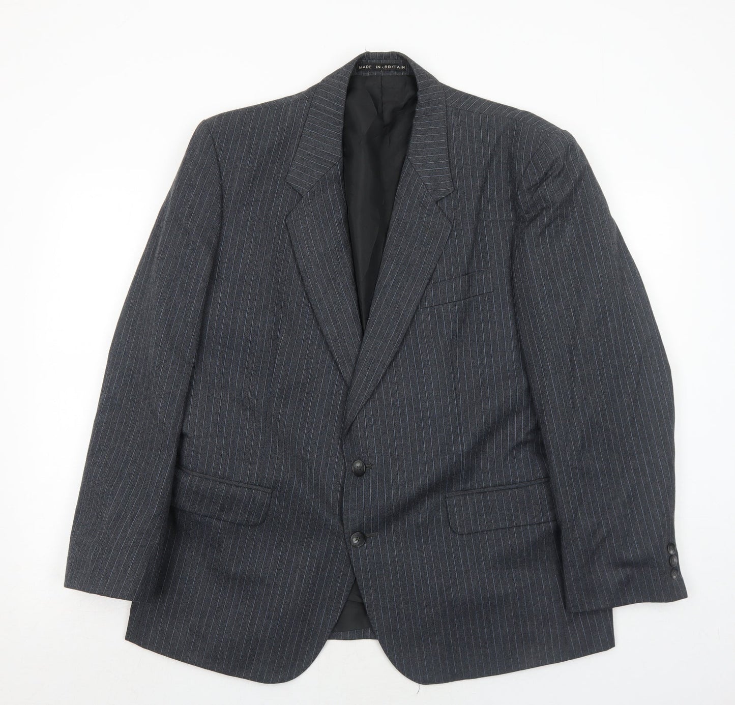 Mens UK Size 44 Hodges Regular Grey Suit Jacket