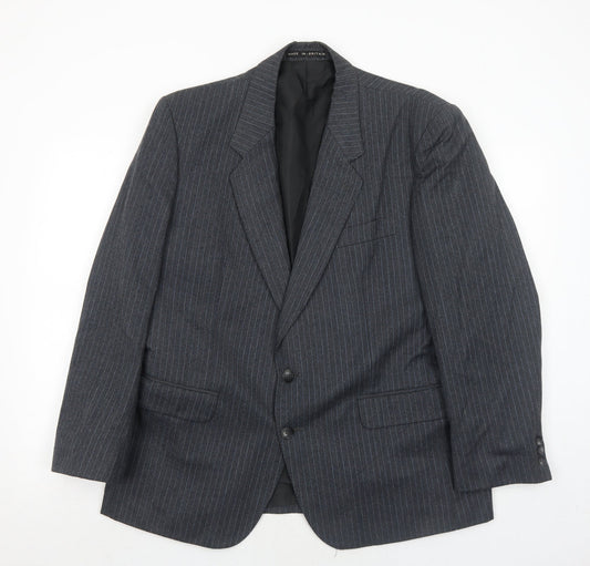 Mens UK Size 44 Hodges Regular Grey Suit Jacket