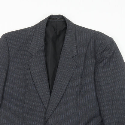 Mens UK Size 44 Hodges Regular Grey Suit Jacket