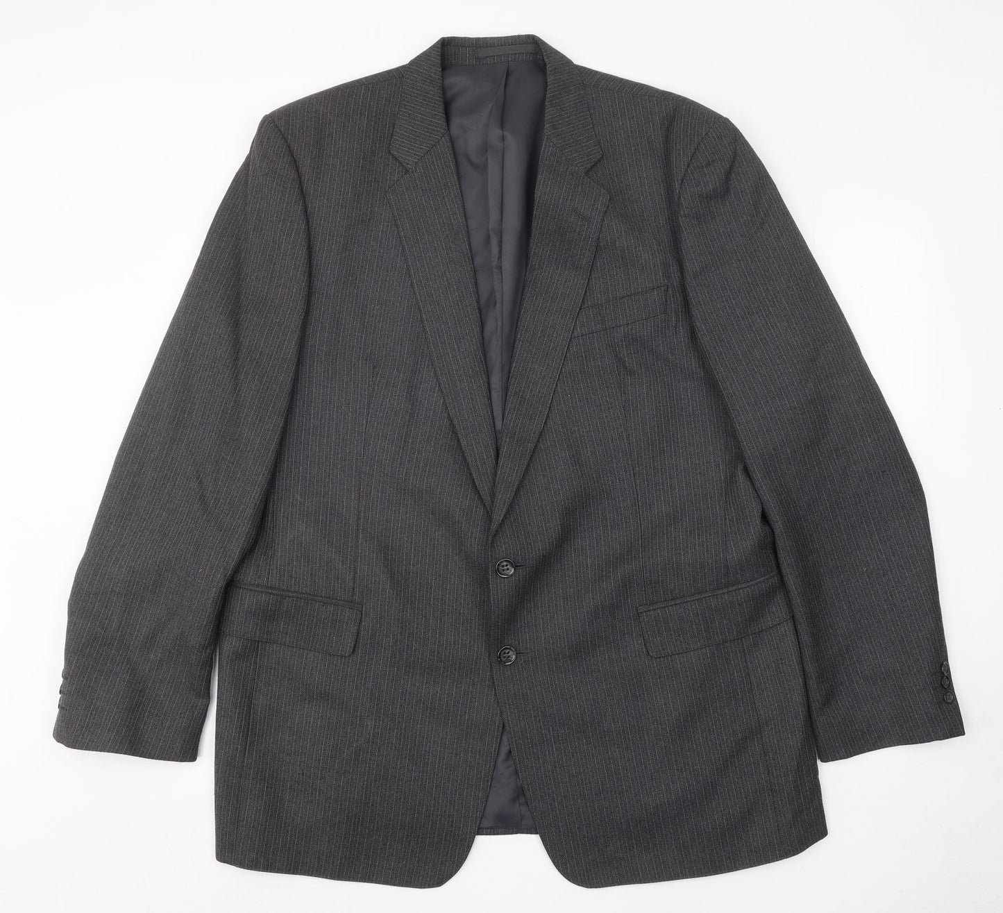 Mens UK Size 46 Greenwoods Regular Grey Suit Jacket