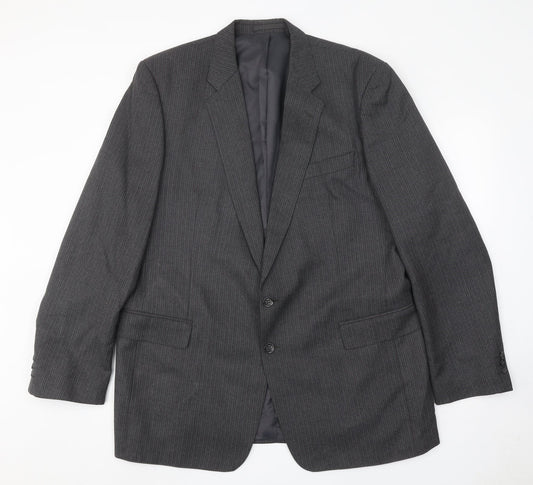 Mens UK Size 46 Greenwoods Regular Grey Suit Jacket