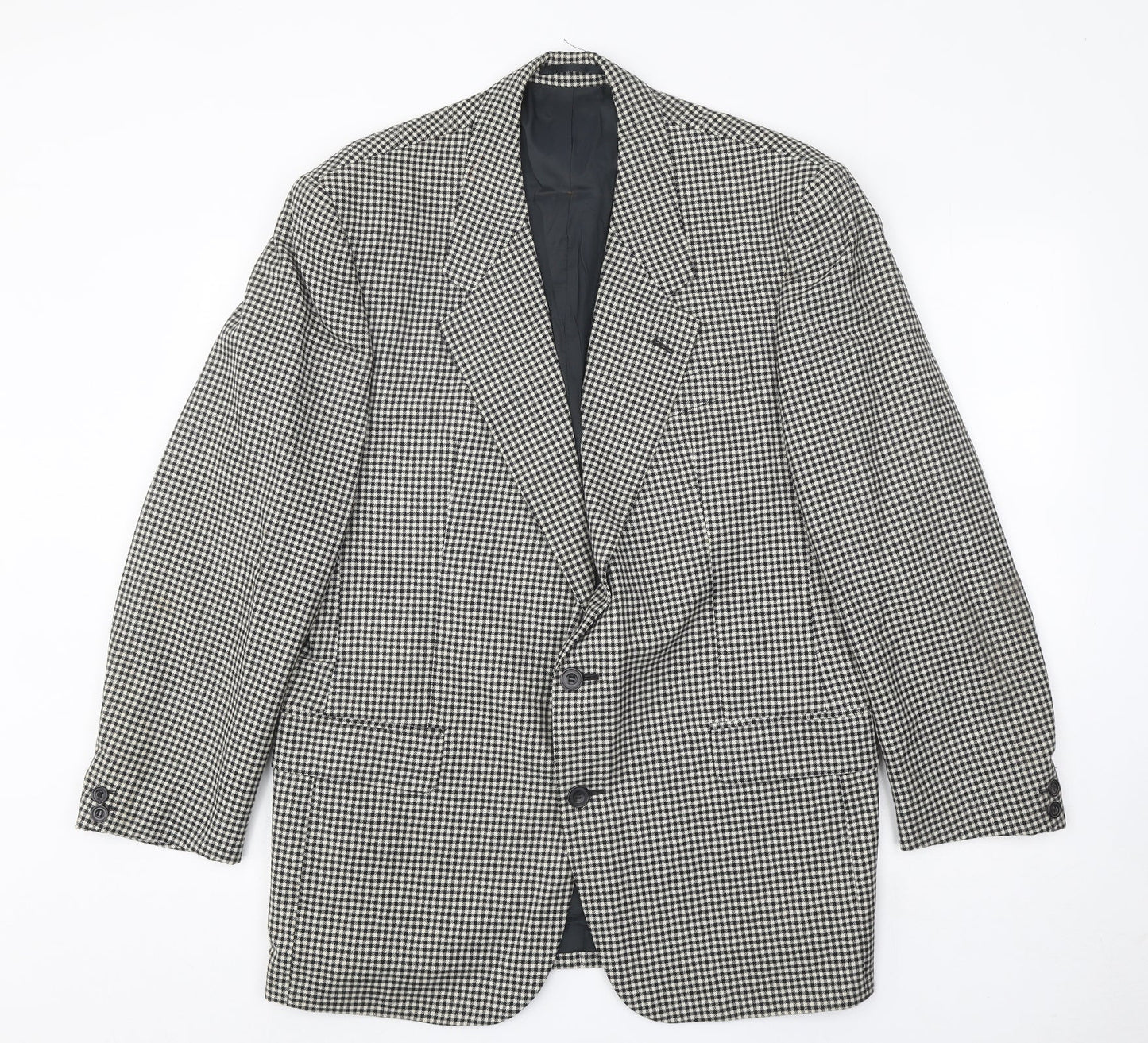 Mens UK Size 40 House of Fraser Regular Black Suit Jacket